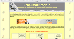 Desktop Screenshot of frasimatrimonio.org