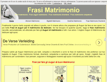 Tablet Screenshot of frasimatrimonio.org